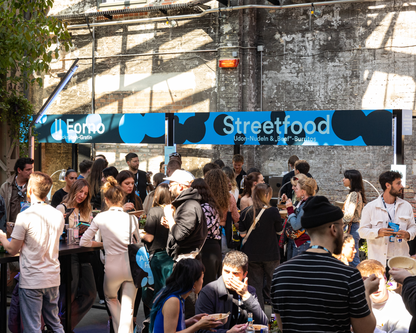 Foodmarket of All Music Friday by Spotify, featuring metaball shapes and a cool black.