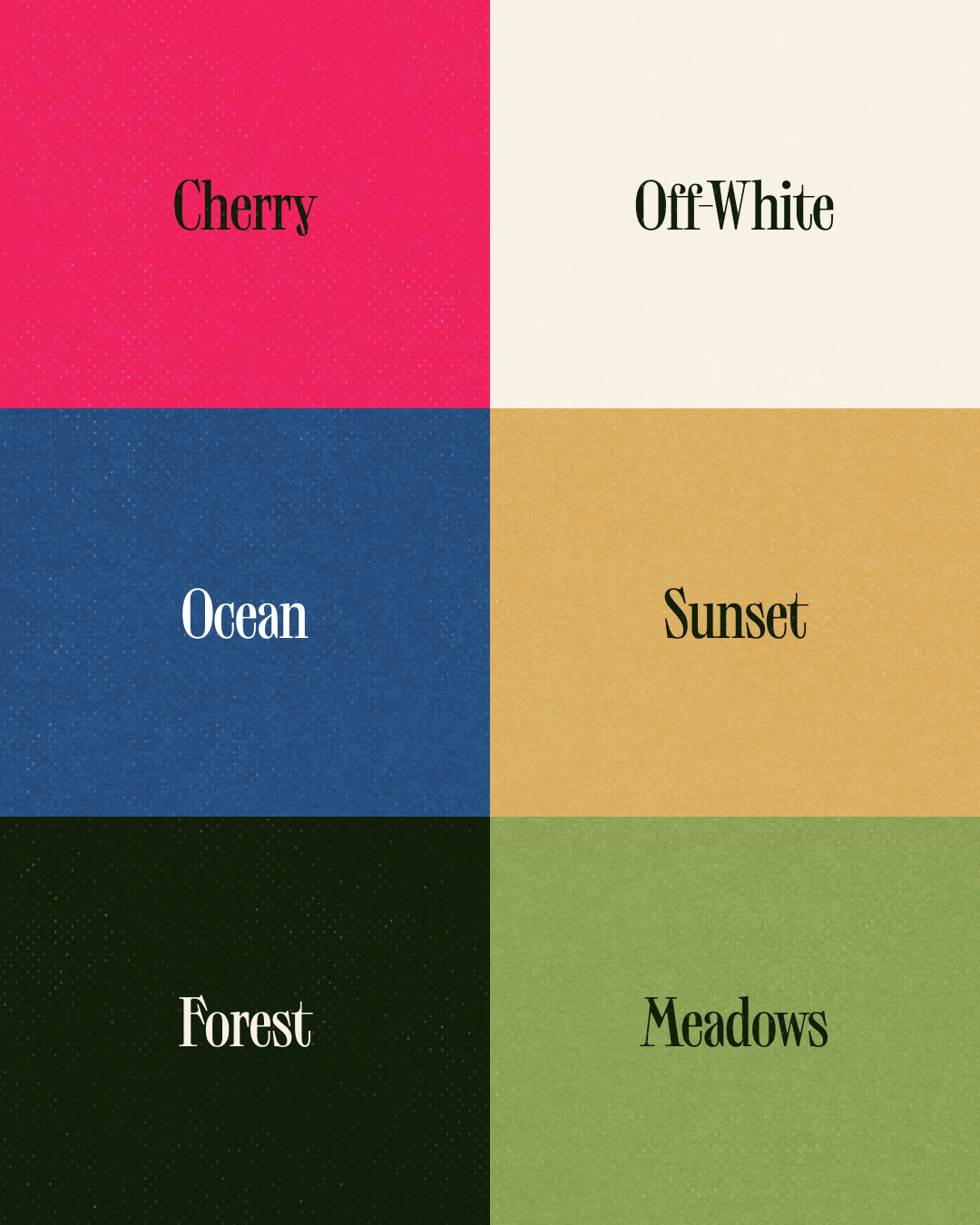 The event's colour palette derived from the painting Ariadne and Bacchus.